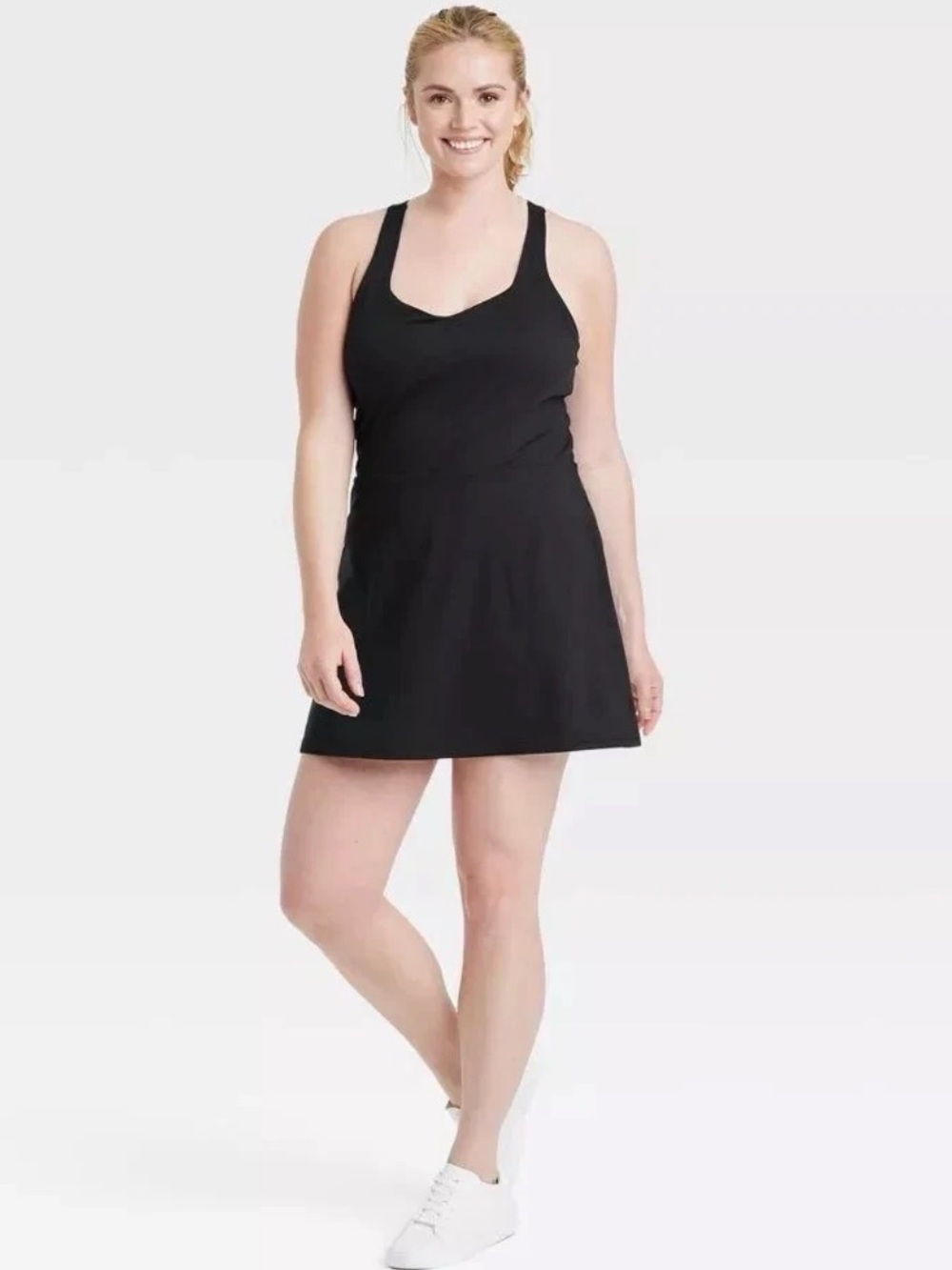 All-In-Motion Women's Black Knit Halter Active Dress. Size S. NWOT! - Picture 10 of 11
